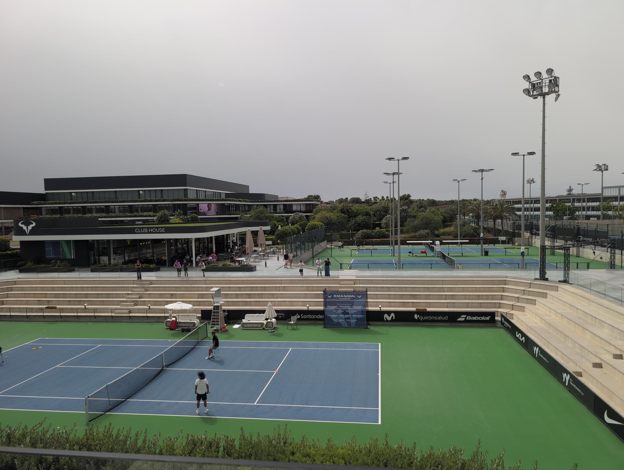 A day on the tennis court