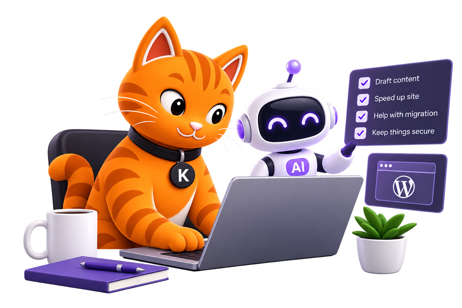 LocalHostingUK human and AI working together